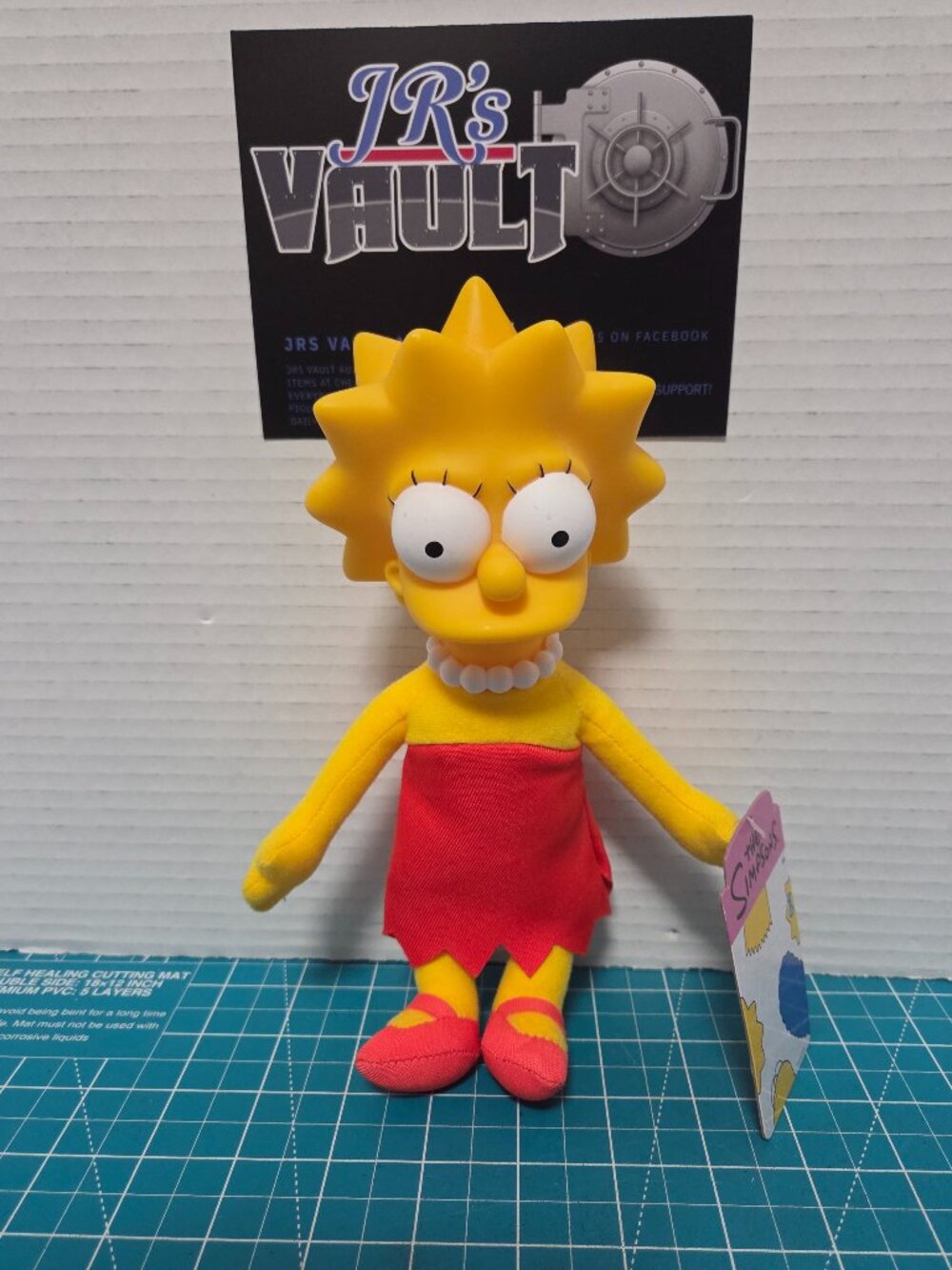 2024 Jakks Pacific The Simpsons Toy Lisa Figure Plush Doll New With Tags